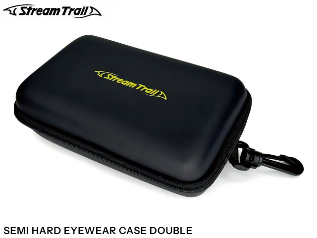 Rakuten - 国内正規品 Stream Trail ストリームトレイル SEMI HARD EYEWEAR CASE DOUBLE セミハード アイウェアケース ダブル 釣り fishing フィッシング マリンスポーツ サーフィン サップ アウトドア スポーツ観戦 野外イベント フェス 旅行 レジャー