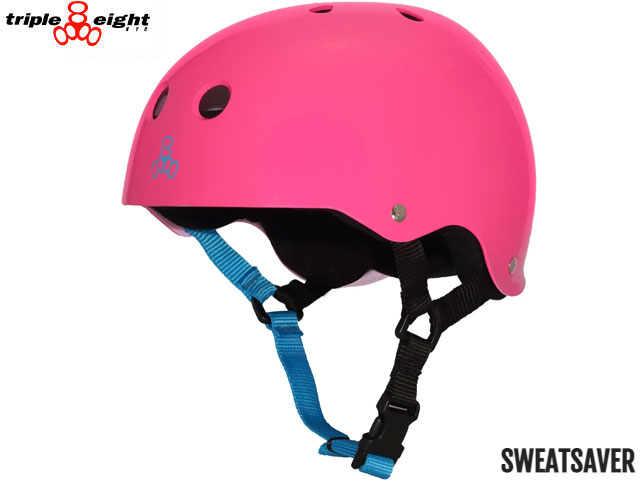 Ki gvGCg triple eight T8 SWEATSAVER LINER HELMET XEFbgZ[o[ NEON FUCSIA GLOSSY iCebh tNVA ObV[ sN ] XP[g{[h BMX sXg wbg LbY q Xm[{[h  ی SKATEBOARD