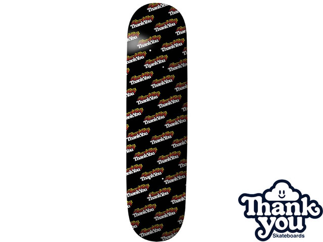 ★THANK YOU SKATEBOARDS商品一覧はコチラ★レジェンドプロケーター、DAEWON SONG（デーウォン・ソング）と TOREY PUDWILL（トリー・パッドウィル）が手掛けるスケートボードデッキブランド、THANK YOU SKATEBOARDS（サンキュー スケートボード）。スケートボードに対して感謝の気持ちを表現するブランド活動をコンセプトとしている。デッキテープ側のカラーはアソートとなります。グリップテープ別売りメーカー希望小売価格はメーカーサイトに基づいて掲載しています