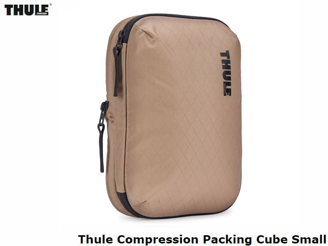 乐天商城 - 国内正規品 スーリー Thule Compression Packing Cube Small Gentle Beige コンプレッション パッキング キューブ スモール ジェントルベージュ 圧縮 撥水加工 旅行 アウトドア キャンプ メンズ レディース ザック 通勤 通学 YKKジッパー 仕分け 収納 TCPC201-GentleBeige