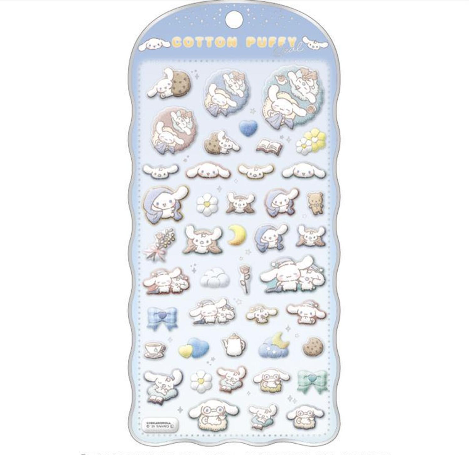 楽天市場】サンリオキャラクターズ コットンパフィー シールの通販