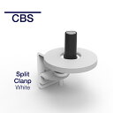 【メーカーお取り寄せ品】CBS スプリットクランプ ホワイト 天板の厚み13-65mmに対応 MM-DYN/013/AS09/W