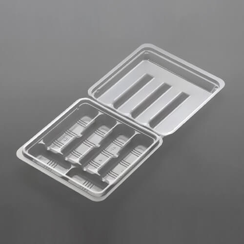 ポイント3倍【ダンゴ4P-4】和菓子容器 業務用 デザート テイクアウト 使い捨て容器 プラスチック容器 トレー パック おしゃれ お取り寄せ 紙 上生菓子 生菓子 日本製 フードパック 2