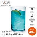 【トライタン10オンス ストレイトシェイプ タンブラー TR-0729】【枚単価 560円×48個】割れないグラス 割れないコップ タンブラー 水グラス トライタン 樹脂 グラス コップ カップ 割れない おしゃれ 容器 業務用 食洗器 耐熱 透明 クリア