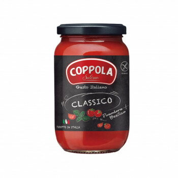 COPPOLA コッポラ パスタソース クラッシコ 350g×12個 【イタリア産 トマトソース】 昔ながらのバランス抜群 トマト 玉ねぎ バジル 業務用 レストラン 飲食店 家庭用