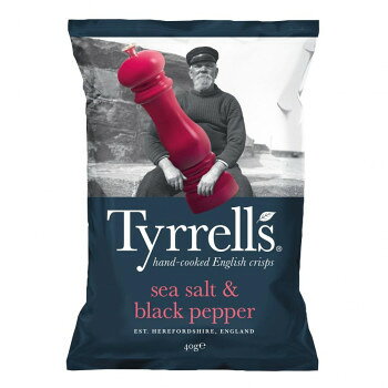 Tyrrell's �ƥ���� �ݥƥȥ��åץ� ��������ȡ��֥�å��ڥåѡ� 40g 12�� ��͢���ۻ� �����ꥹ���� ����ܥ ��Ф��� �ѥ�äȿ��� ���Ĥޤ� ...