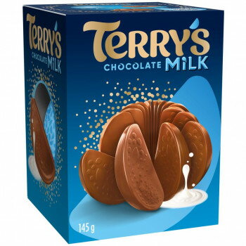 TERRY'S テリーズ チョコレート シンプリーミルク 12個入 145g 【英国ブランド 輸入菓子】 ギフト お返し お土産 チョコレートファン