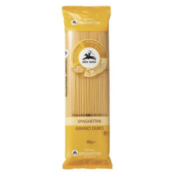 アルチェネロ 有機スパゲッティーニ 500g 12個セット【イタリア産 有機デュラム小麦使用】 オーガニックパスタ 業務用 保存食