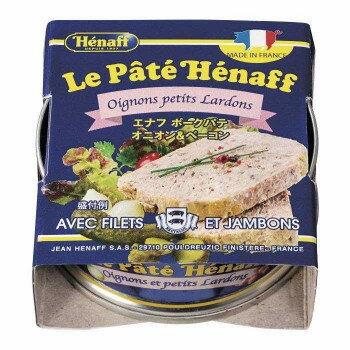 エナフ ポークパテ オニオン＆ベーコン 78g 24個セット【おつまみ サンドイッチ】 香ばしい ベーコン風味 H1-11 フランス産