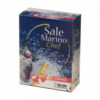 アティサーレ サーレ・マリーノ 海塩 粗粒 1000g 10箱セット 【パスタ 茹で塩 業務用 イタリア産】 ミネラル豊富 料理 調理用