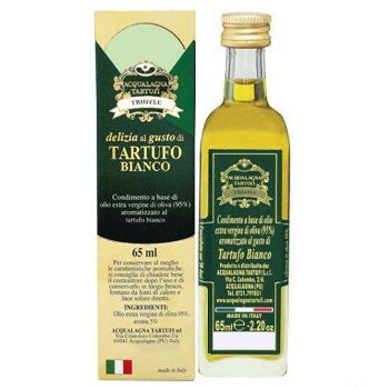 アクワラーニャタルトゥフィ 白トリュフ エキストラバージンオリーブオイル 65ml 3セット 【高級食材 ..