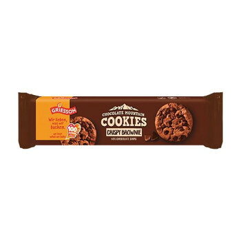 グリーソン クッキーズ チョコレートクリスピーブラウニー 150g 14個セット 【ヴィーガン対応】 ダーク＆ミルクチョコ ブラウニークッキー ドイツ製