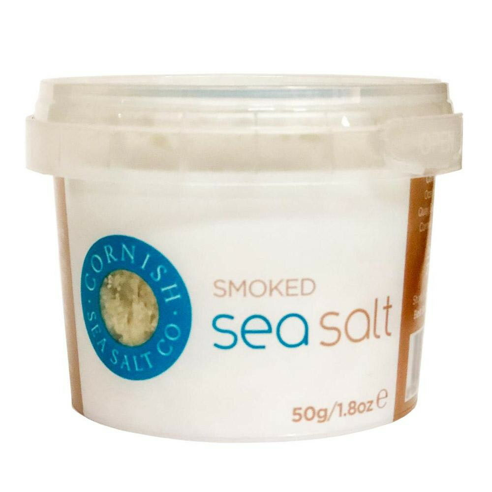 Salts - ボーアンドボン コーニッシュ スモーク・シーソルト 50g×8個 燻製香る 海塩 スモークソルト 料理の味を引き立てる おしゃれな調味料