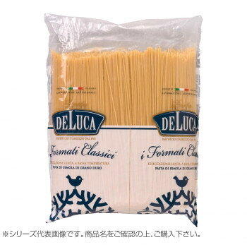 パスタ・デ・ルーカ スパゲッティーニ No.2 ブロンズ鋳型 高タンパク 1.55mm 4袋セット 3kg【イタリア産】