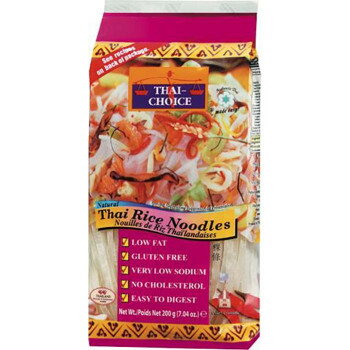 タイチョイス タイライスヌードル 200g 12セット【太麺ビーフン】 タイ風焼きそば スープヌードル アジ..