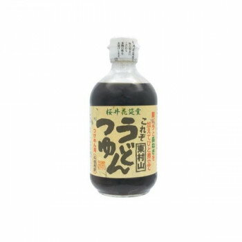 ポールスタア 桜井花筵堂 これぞ東村山うどんつゆ 400ml×6本 【日本製】 武蔵野伝承 つけつゆ かけつゆ 煮物 肉汁うどん 業務用 お取り寄せ