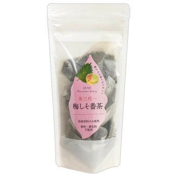 梅しそ番茶 ティーバッグ 5g×7個入×10セット 【香料・着色料不使用 国産】 香ばしい番茶と梅しその爽やか風味 ギフト お返し 内祝い
