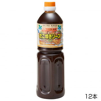 和泉食品 パロマ たこ焼きソース 濃厚 1000ml×12本【日本製】 国産野菜果実使用 りんご トマト 玉葱 梅肉 業務用 お好み焼き お店 飲食店 お土産 お返し