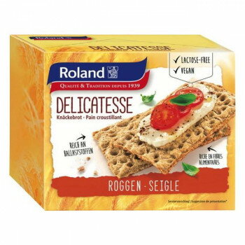 ローランド ライクリスプブレッド デリカ 200g 10個セット 【ライ麦パン】 軽い朝食 オードブル おつま..