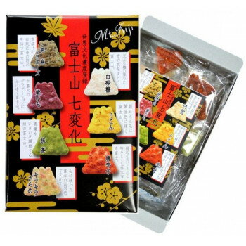 Rakuten - 草加せんべい 富士山七変化 30枚入×6箱セット 【日本製】 一口サイズ お土産 お返し 内祝い ギフト おせんべい 煎餅 お菓子 埼玉名産 お取り寄せ