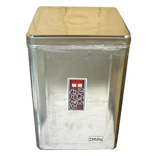 埼玉名産 草加せんべい こわれ煎餅 詰め合わせ 2kg 一斗缶 日本製 【8種類以上 醤油 胡麻 抹茶 ざらめ ..