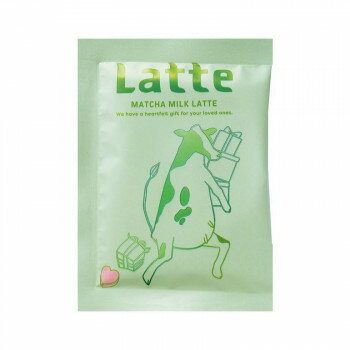 陶和 ラッピング ラテ 1pc GR 抹茶ミルクラテ 20個入り 12416 【日本製】 ギフト お返し 内祝い おすすめ ほろ苦い抹茶 コクのあるミルク 贅沢な一杯 牛さんパッケージ