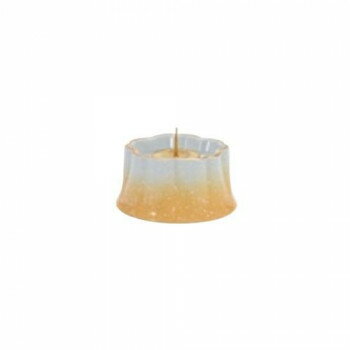 Rakuten - 灯立 有田焼 日本製 アンジェ ANGERS 32R1008100072 さくら イエロー リバーシブル 芯 陶磁器 真鍮 おしゃれ インテリア 和モダン
