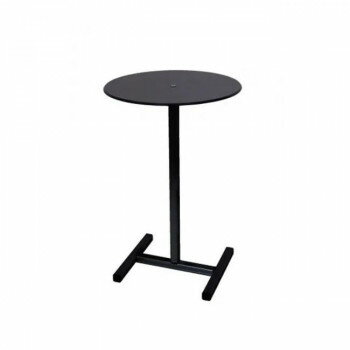 テーブル 什器 TOKISEI 常磐精工 ブラックスマートテーブル H620 BSMTB-H620 コンパクト 日本製 屋内専用 アクリル天板 アルミ脚 設置簡単 30cm スペース オフィス テレワーク キャンプ