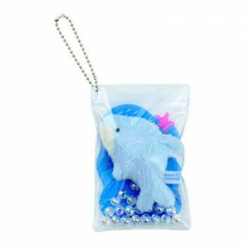 マスコットチャーム ポケットアクアリウム りぶはあと イルカ 47902-62 海 きらめく ポーチ 携帯 アク..