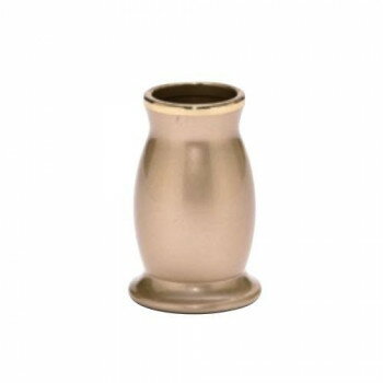 Rakuten - ステージ用 花立 真鍮製 ルミエール シャンパンゴールド 32O820Y000064 40x40x63mm 140g タイ製 舞台 装飾 花器 フラワーベース