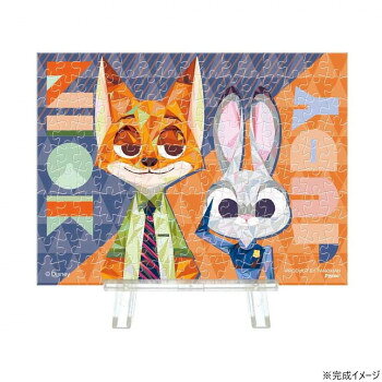 オシャレで可愛い、クリスタルのようなデザインのニックとジュディがプチパリエクリアに登場しました。キラキラ輝く最高のバディと、心ときめくひと時をお過ごしいただけます。プラスチック製なのでのり不要、飾る為のイーゼルが付属です。サイズ完成時:7.6×10.2cm個装サイズ：11.0×9.0×3.0cm重量個装重量：50g仕様(C)Disneyピース:150難易度:3付属品イーゼル生産国中国fk094igrjs