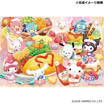 ジグソーパズル ビバリー サンリオキャラクターズ ハッピーメイドカフェ 1000ピース 日本製 お部屋飾り インテリア パズル 72x49cm 1000-146