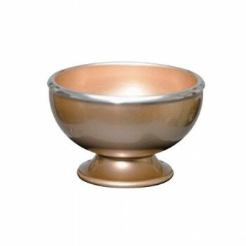 香炉 ホープ アルミ製 3.0寸 メープルゴールド 仏壇用 小型 軽量 251g 32Q7307300064