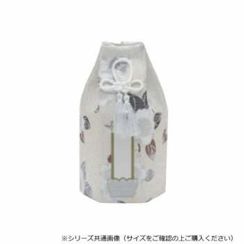 Rakuten - 骨袋 六角骨袋 4.0寸 日本製 六角形 和柄 花づくし 梅花紋 ポリエステル レーヨン 木製板入り 32O74000B7042