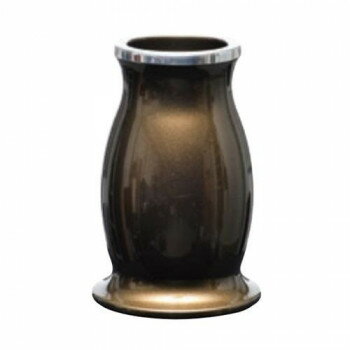 花立 アルミ製 涙雲 memorial 32U3009h00064 抹茶 日本製 手元供養 シンプル 仏具 仏壇 お供え 花器 花立て 85mm