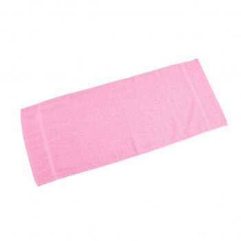 Rakuten - ご挨拶用タオル 無地熨斗 名刺入ポケット付 日本製 綿100% 粗品 お返し 34×82cm ASN-2046-5PK ピンク