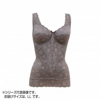 Rakuten - TAMURA Yauco 総レース ボディシェーパー TYP90 補正下着 多機能 シェイプアップ 美脚 美尻 秋冬 快適 フィット ワイヤーレス 日本製 モカ LL-TYP90-008-LL