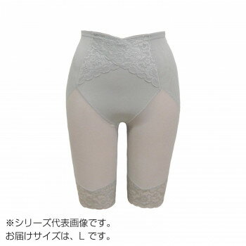 下腹のぽっこりを解消するフロント機能と、ヒップアップ効果をかなえるロングガードルです。※この商品はウエスト基準でお選びください。※モニターの設定などにより、実際の商品と色味や素材の見え方が異なる場合がございます。サイズL個装サイズ：28×15×3cm重量個装重量：150g素材・材質身生地:ナイロン75%、ポリウレタン25%レース部:ナイロン76%、ポリエステル12%、レーヨン12%仕様・ウエストにリボン・洗濯機OK(ネット使用)生産国中国ウエスト67?73cmヒップ86?96cmfk094igrjs