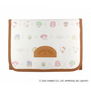 Sanrio サンリオ ジャバラスリムマルチケース SJSM-2501 オールメンバー ケース 収納 ポーチ お出かけ 便利 保険証 診察券 お薬手帳 母子手帳