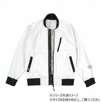 Rakuten - 防寒着 作業服 ブルゾン K-ZOC ケイゾック GKW-8227 秋冬 防風 ワークウェア 軽量 ポリエステル カジュアル ホワイト L