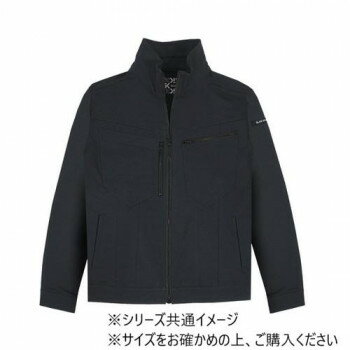 Rakuten - 防寒着 作業服 K-ZOC ケイゾック 長袖ブルゾン GKW-2071 秋冬 防風 ワークウェア 2WAYストレッチ 伸縮 ブルゾン ブラック S