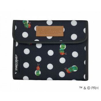 はらぺこあおむし マルチケース ジャバラタイプ Y-13057 ケース 収納 ポーチ お出かけ 便利 母子手帳 保険証 診察券 お薬手帳 ドット
