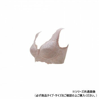 Rakuten - TAMURA yauco ブルーメリア ブラジャー -YTA25R-115 レギュラー フルカップ 脇高 パッド付き ワーク 下着 インナー S ダスティピンク