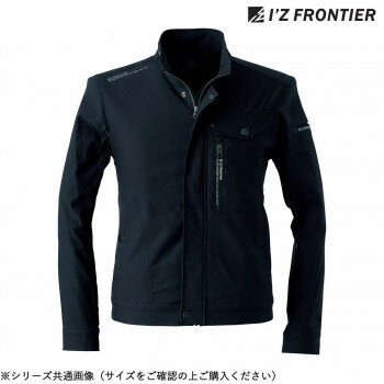 Rakuten - アイズフロンティア ストレッチワークジャケット 13 防寒着 作業服 ワークウェア 秋冬 防風 高耐久 ストレッチ 快適 ディープグレー L 3010
