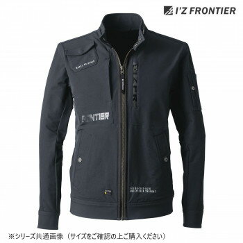 樂天商城 - アイズフロンティア ストレッチワークジャケット 13 防寒着 作業服 ワークウェア 秋冬 防風 高耐久 ストレッチ 快適 ディープグレー L 5860