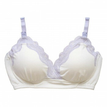 Rakuten - アビックス マミールナ 授乳ブラ マタニティ オフ SG 830723 ノンワイヤー 秋冬 妊娠期 授乳期 通気性 ストレッチ