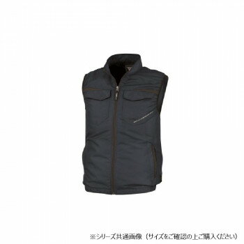 Vests - 空調服 ベスト ジーベック XE98011 空調服(R) 空調服ベスト 作業服 ワークウェア 夏 暑さ対策 通気 防暑 クールベスト ディープネイビー LL