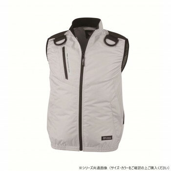 樂天商城 - ジーベック XE98104 空調服 遮熱ハーネスベスト 空調ベスト 作業服 ワークウェア 夏 暑さ対策 フルハーネス対応 ベスト シルバーグレー 5L