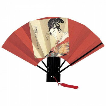 美しいデザインの飾り扇です。サイズ9寸 7間個装サイズ：28×8×3cm重量個装重量：150g素材・材質和紙・竹生産国日本fk094igrjs