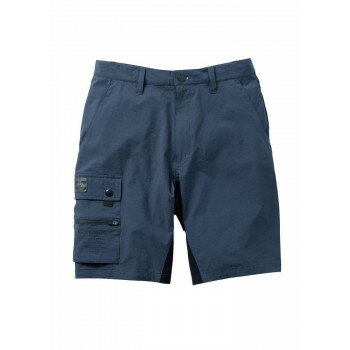 Rakuten - 桑和 0328-07 ハーフパンツ 防寒着 作業服 ワークパンツ 秋冬 防風 ストレッチ 動きやすい ワークウェア LLサイズ ブルーグレー(21) G.G.